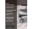 Мойка кухонная из нержавеющей стали Bauedge BAU SOUL КТ5045S SATIN, сифон EASY CLEAN в комплекте KT5045S 3