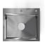 Мойка кухонная из нержавеющей стали Bauedge BAU SOUL КТ5045S SATIN, сифон EASY CLEAN в комплекте KT5045S 8
