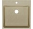 Мойка для кухни Bauedge BAU Quadro 500x500 мм, без выпуска, бежевый камень MY3004 7