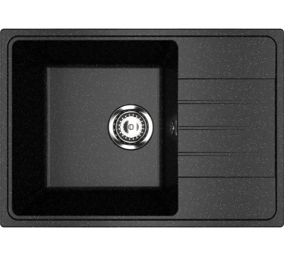 Мойка Weissgauff WG60004ClassicBlack 441262