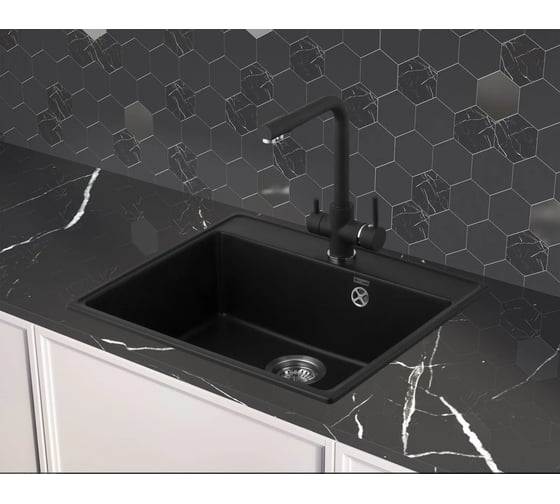 Мойка Weissgauff WG58007DeepBlack 431058