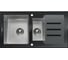 Кухонная мойка TOLERO Ceramic Glass TG-920K черная 129627 1