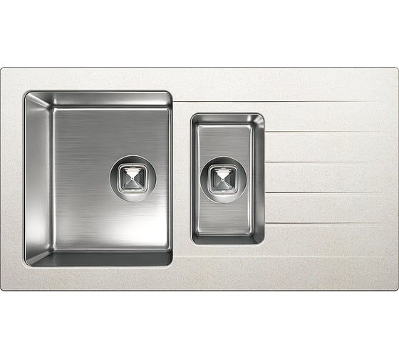 Кухонная мойка TOLERO Twist TTS-890K сафари, комбинированная 474483
