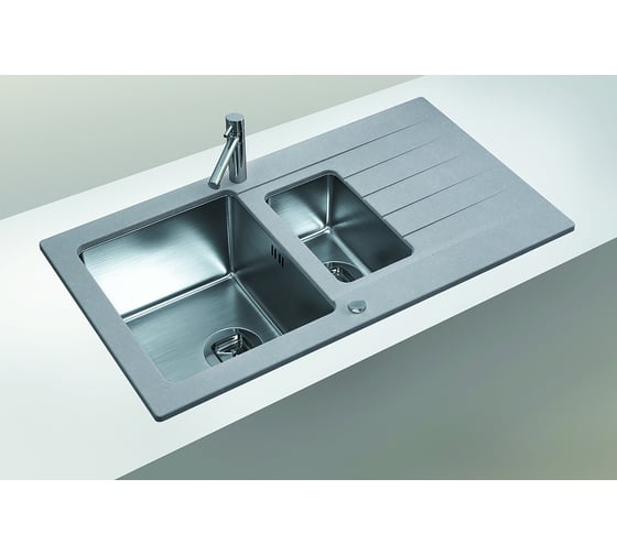 Кухонная мойка TOLERO Twist TTS-890K сафари, комбинированная 474483
