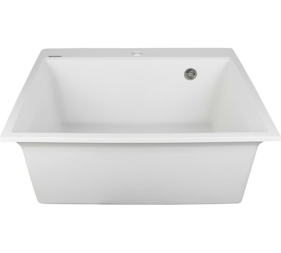 Мраморная мойка KAISER White KMM-5056 W 1