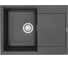 Мраморная мойка KAISER BlackWhite KMM-5068 BW 1