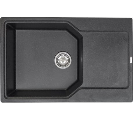Мраморная мойка KAISER 5178 BlackWhite цвет 308 KMM-5178 BW