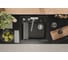 Кухонная мойка GRANULA кварц, Kitchen Space RINZER 5807R, ЧЕРНЫЙ 1