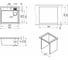 Кухонная мойка GRANULA кварц, Kitchen Space RINZER 5807R, ЧЕРНЫЙ 4