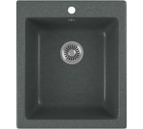 Кухонная мойка GreenStone цвет антрацит GRS-17-343