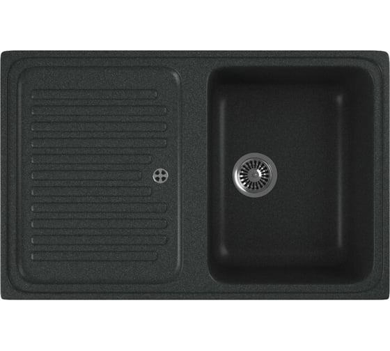 Кухонная мойка GreenStone антрацит GRS-78-343 1