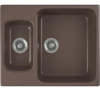 Кухонная мойка GreenStone цвет шоколад GRS-09-345