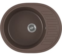 Кухонная мойка GreenStone шоколад GRS-62-345
