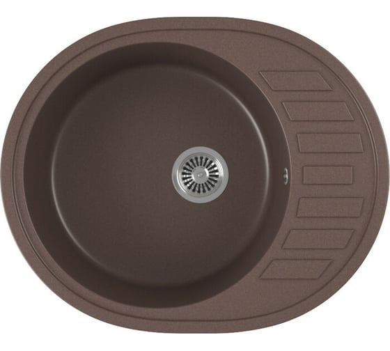 Кухонная мойка GreenStone шоколад GRS-62-345