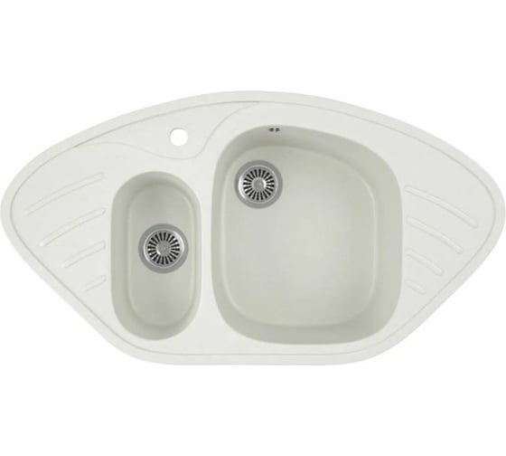 Кухонная мойка GreenStone цвет молочный GRS-14-341 1