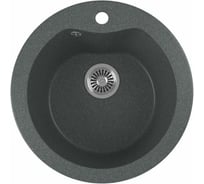 Кухонная мойка GreenStone цвет антрацит GRS-08S-343