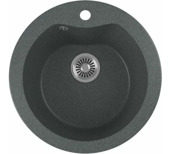 Кухонная мойка GreenStone цвет антрацит GRS-08S-343 1