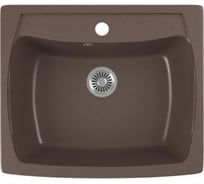 Кухонная мойка GreenStone цвет шоколад GRS-03-345