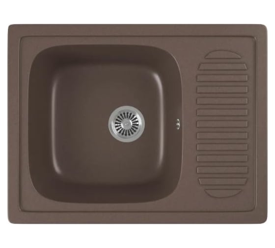 Кухонная мойка GreenStone цвет шоколад GRS-13-345