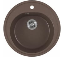 Кухонная мойка GreenStone цвет шоколад GRS-08-345