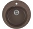 Кухонная мойка GreenStone цвет шоколад GRS-08-345 1