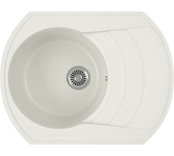 Кухонная мойка GreenStone молочный GRS-65-341 1