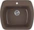 Кухонная мойка GreenStone цвет шоколад GRS-11-345 1