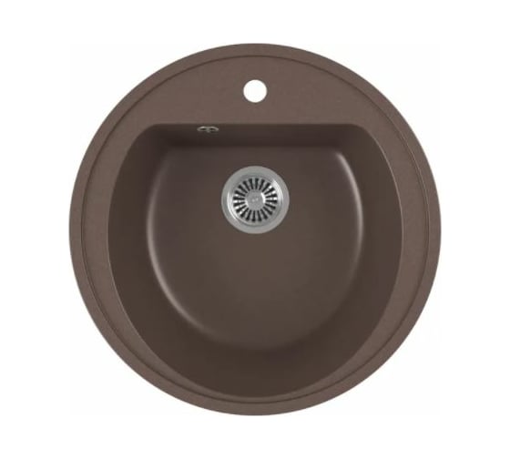 Кухонная мойка GreenStone цвет шоколад GRS-07-345 1