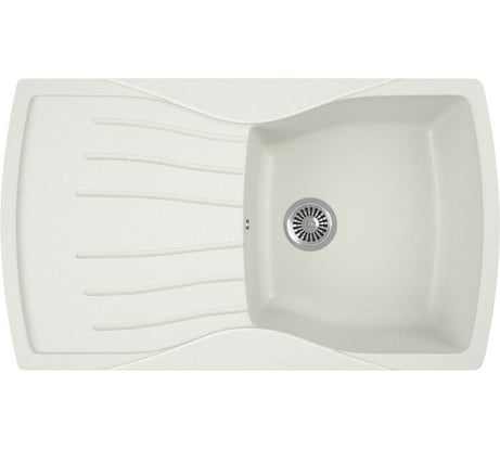 Кухонная мойка GreenStone молочный GRS-22-341