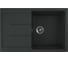 Кухонная мойка GreenStone антрацит GRS-25-343 1