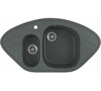 Кухонная мойка GreenStone цвет антрацит GRS-14-343