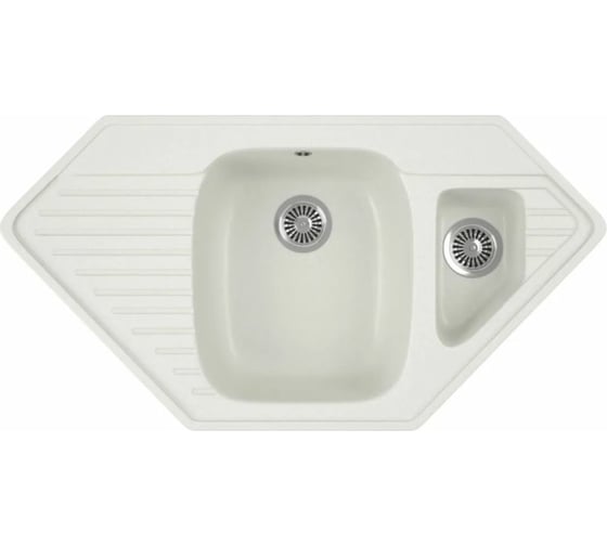 Кухонная мойка GreenStone цвет молочный GRS-10K-341 1