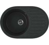 Кухонная мойка GreenStone антрацит GRS-18L-343