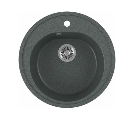 Кухонная мойка GreenStone цвет антрацит GRS-08-343 1