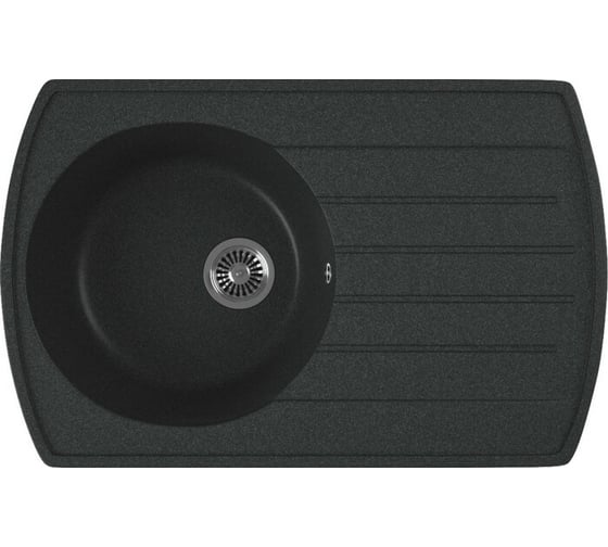 Кухонная мойка GreenStone антрацит GRS-23-343 1