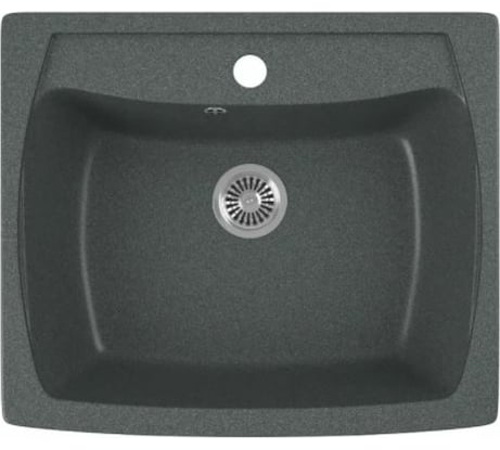 Кухонная мойка GreenStone цвет антрацит GRS-03-343