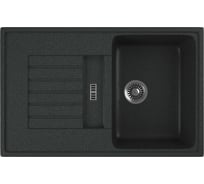 Кухонная мойка GreenStone антрацит GRS-24-343