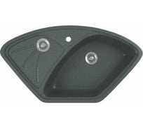 Кухонная мойка GreenStone цвет антрацит GRS-10E-343
