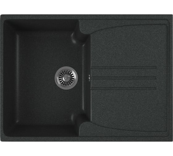 Кухонная мойка GreenStone антрацит GRS-40s-343