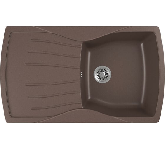 Кухонная мойка GreenStone шоколад GRS-22-345
