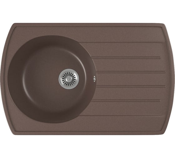 Кухонная мойка GreenStone шоколад GRS-23-345