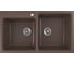 Кухонная мойка GreenStone шоколад GRS-85k-345 1