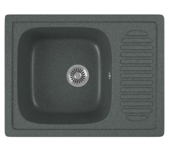 Кухонная мойка GreenStone цвет антрацит GRS-13-343