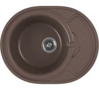 Кухонная мойка GreenStone шоколад GRS-18k-345