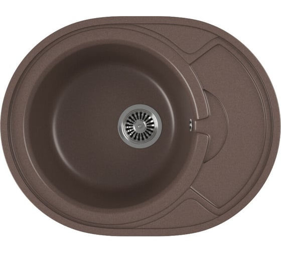 Кухонная мойка GreenStone шоколад GRS-18k-345