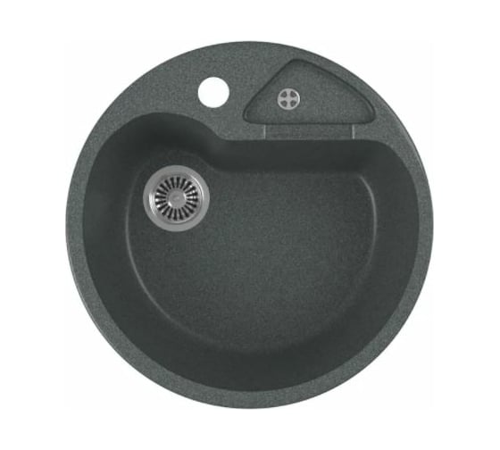 Кухонная мойка GreenStone цвет антрацит GRS-08K-343 1