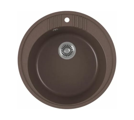 Кухонная мойка GreenStone цвет шоколад GRS-05s-345 1