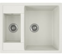 Кухонная мойка GreenStone молочный GRS-21-341