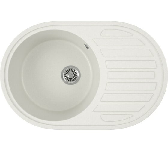 Кухонная мойка GreenStone молочный GRS-18L-341