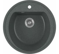 Кухонная мойка GreenStone цвет антрацит GRS-07-343